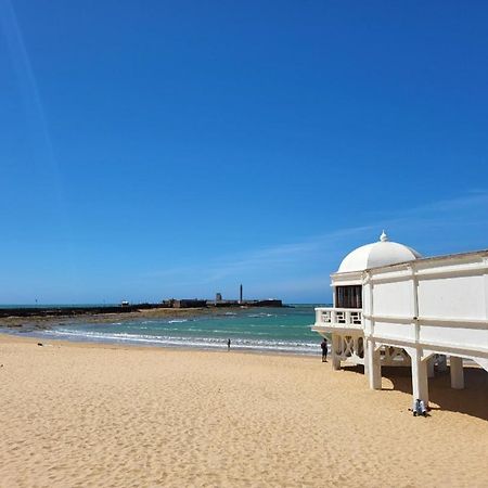 Cadiz Playa La Caleta Terraza Con Barbacoa Διαμέρισμα Εξωτερικό φωτογραφία